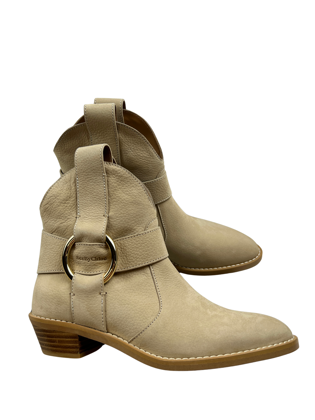 See By Chloe Cowboy Bootie