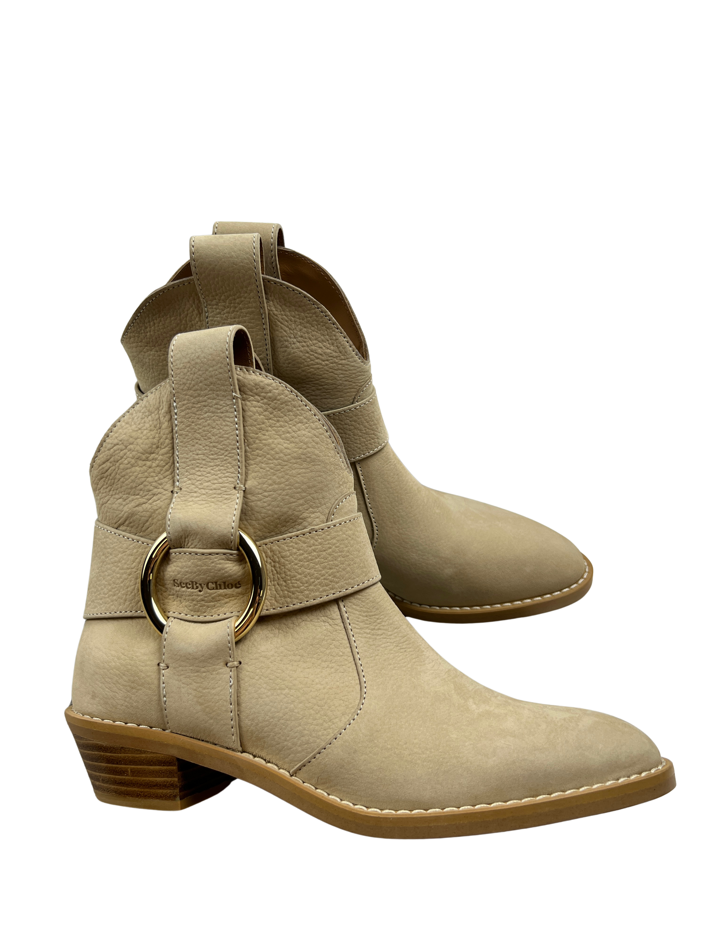 See By Chloe Cowboy Bootie