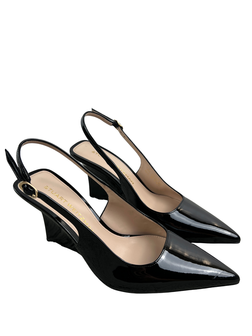 Stuart Weitzman Vinnie Sling Wedge 85
