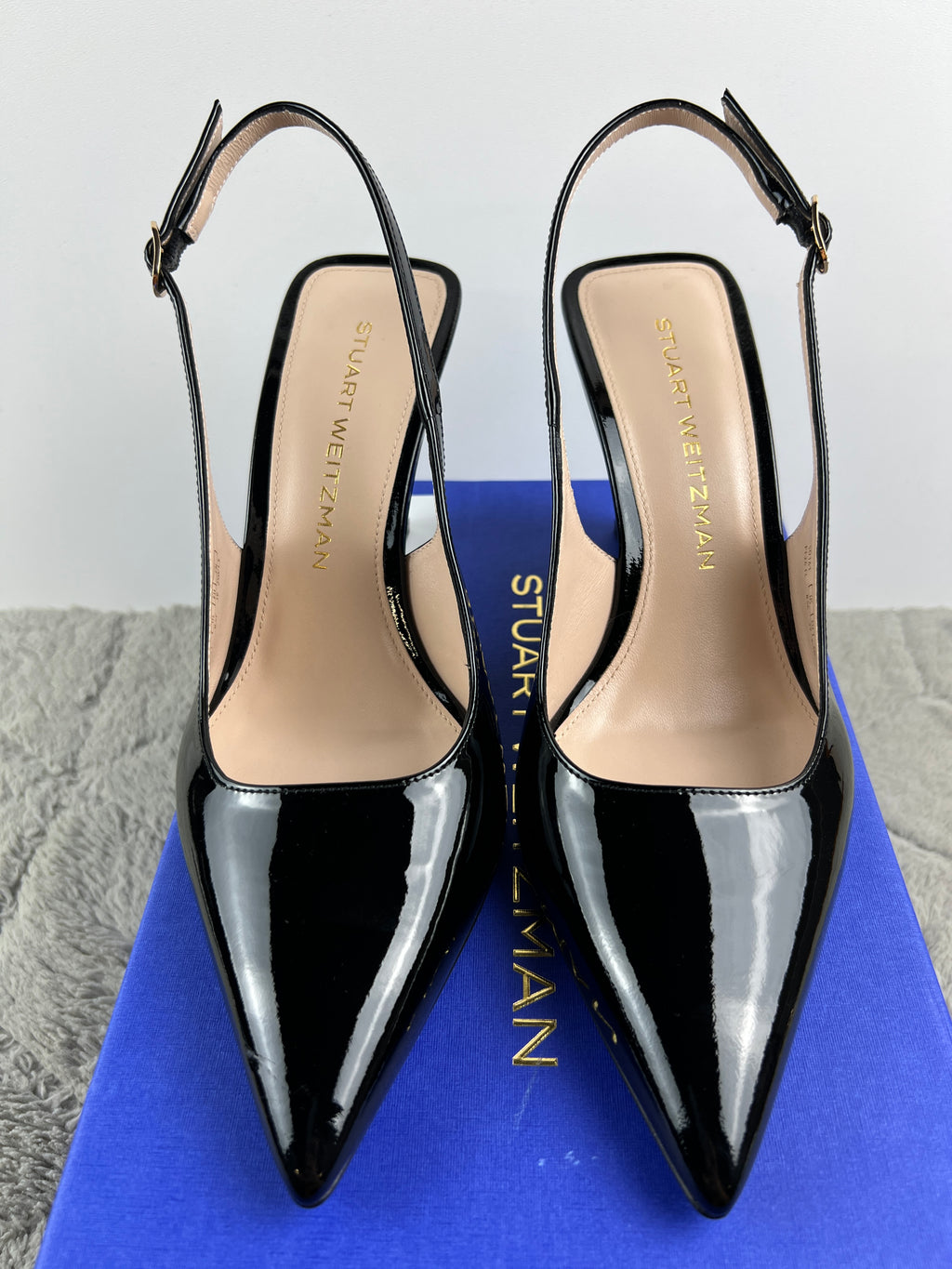 Stuart Weitzman Vinnie Sling Wedge 85