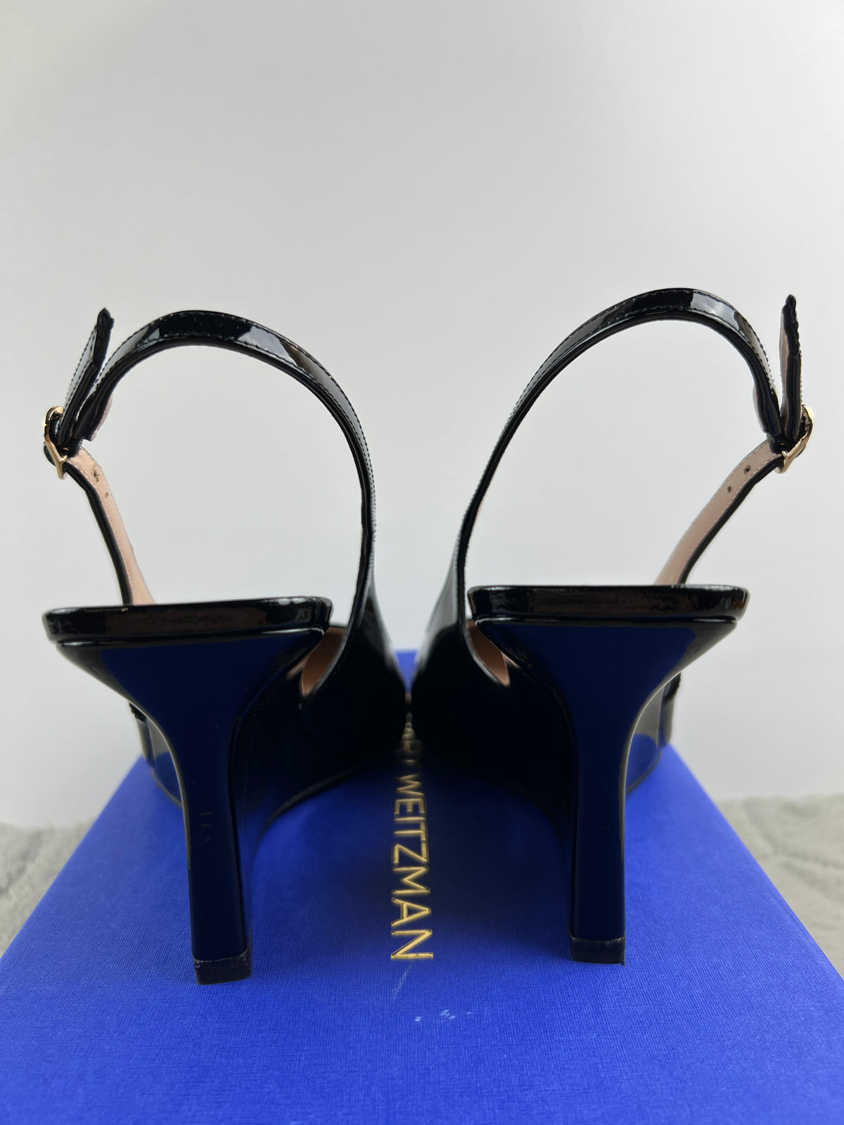 Stuart Weitzman Vinnie Sling Wedge 85