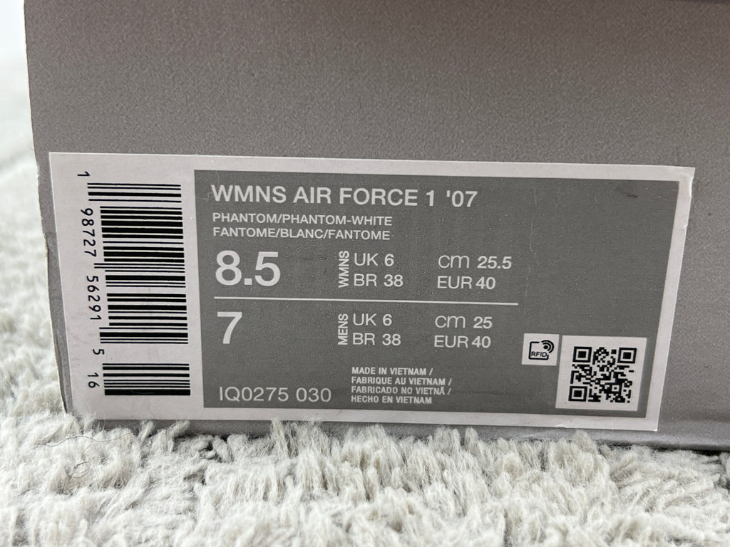 Nike air Force 1 '07 Phantom/White