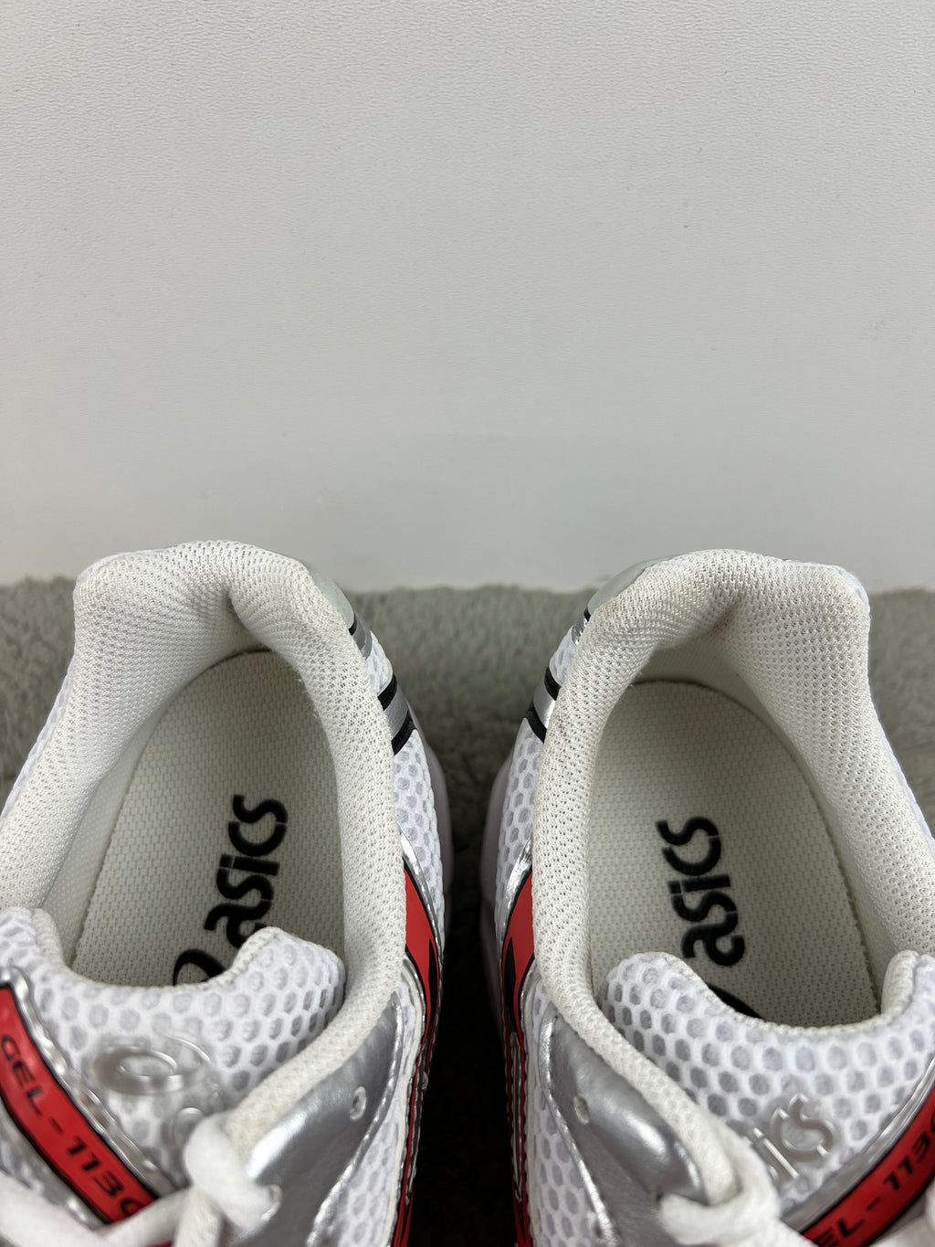 Asics Gel-1130 White/Red Snapper