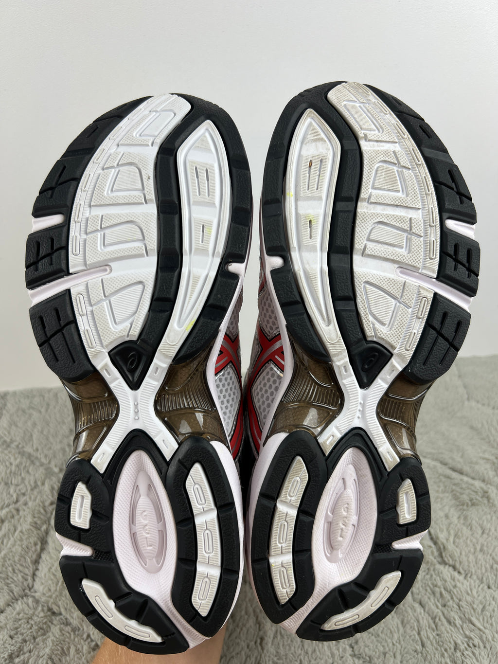 Asics Gel-1130 White/Red Snapper