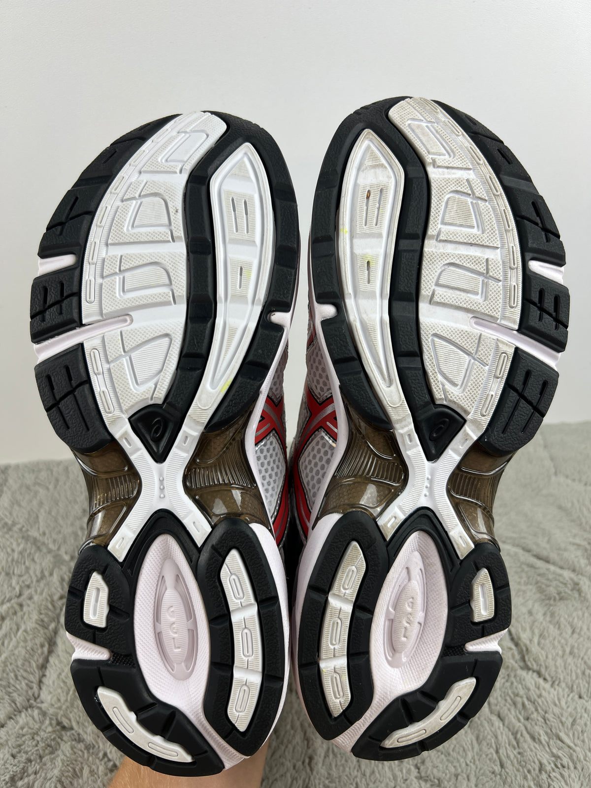 Asics Gel-1130 White/Red Snapper