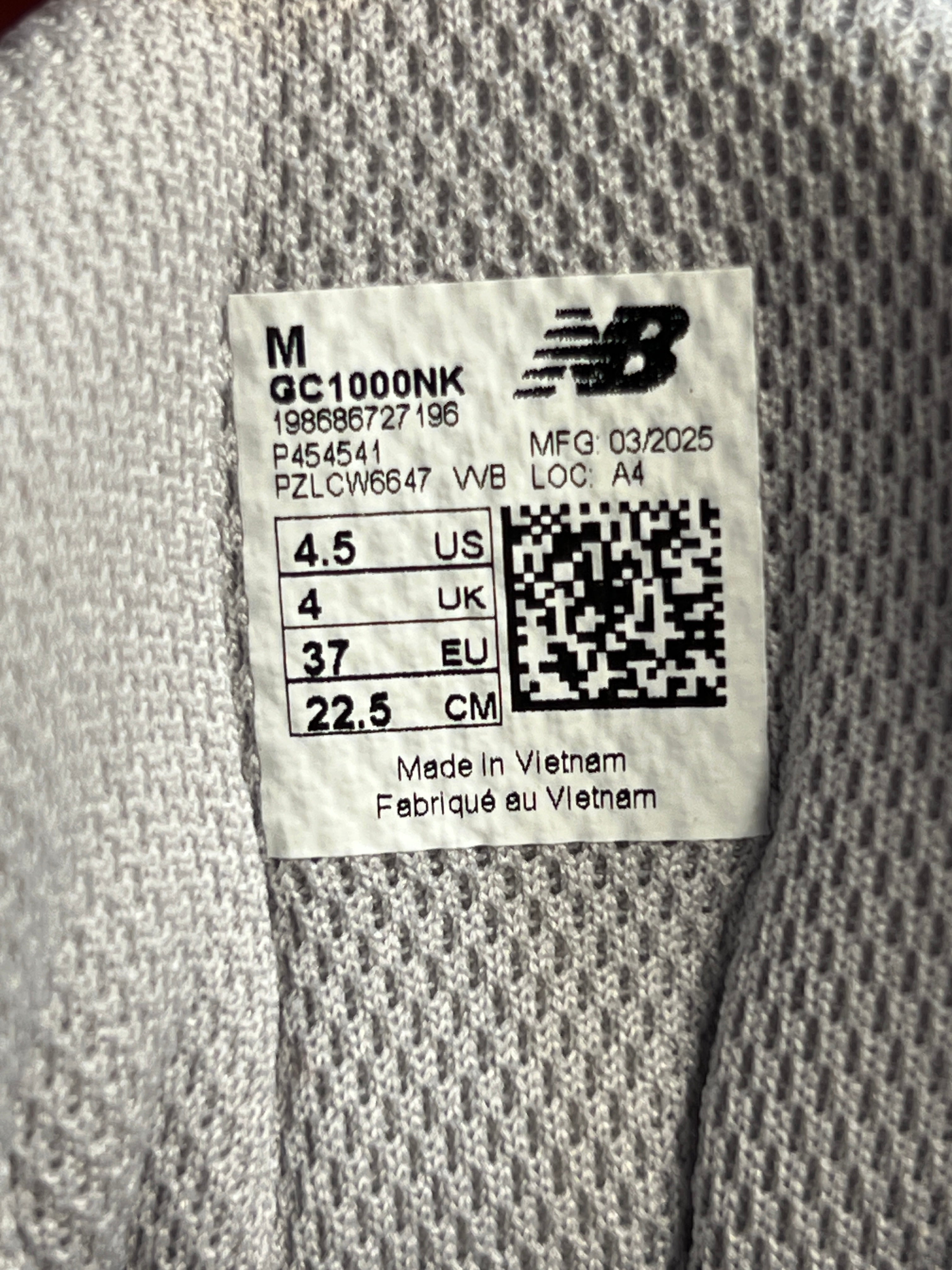 NEW BALANCE GC1000NK