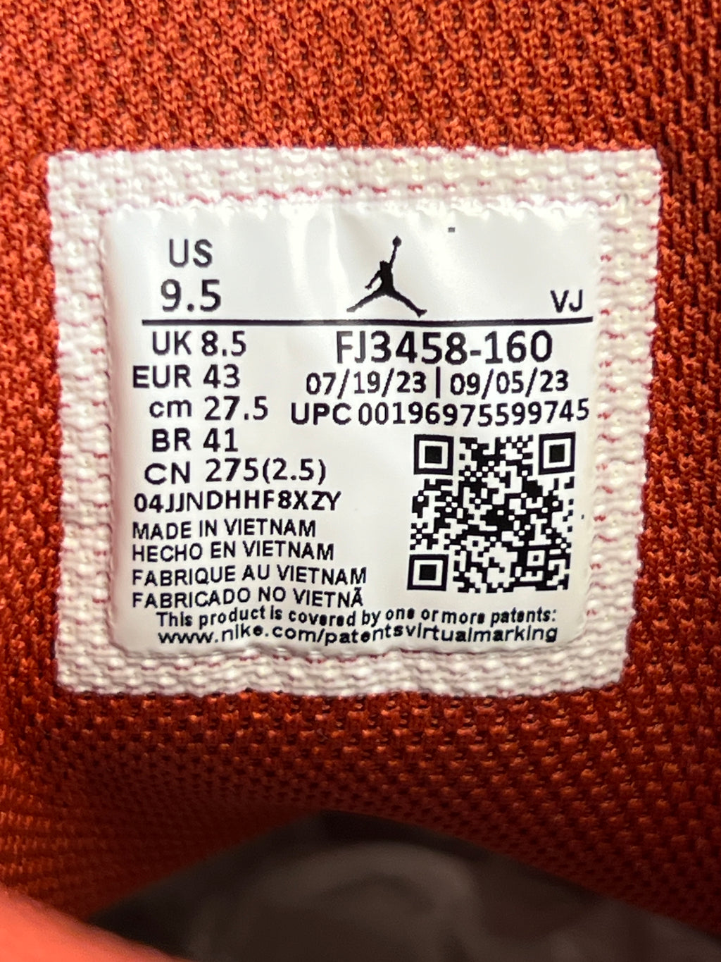 NIKE AIR JORDAN 1 MID "DUNE RED"