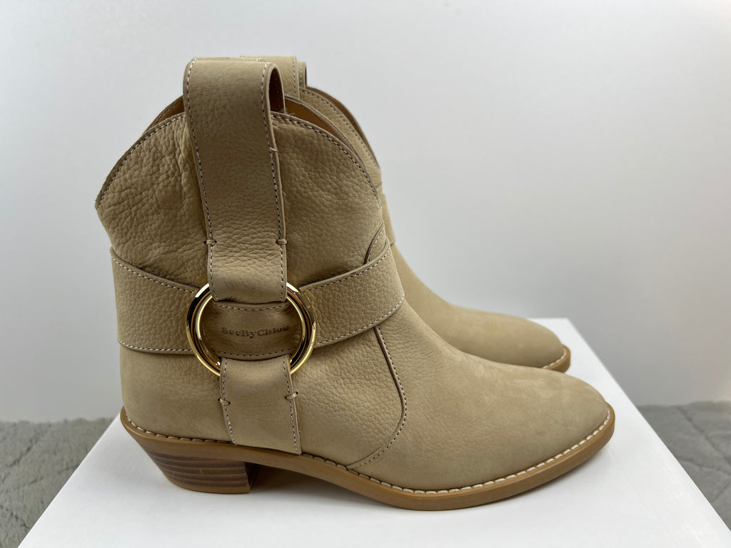 SEE BY CHLOE COWBOY BOOTIE