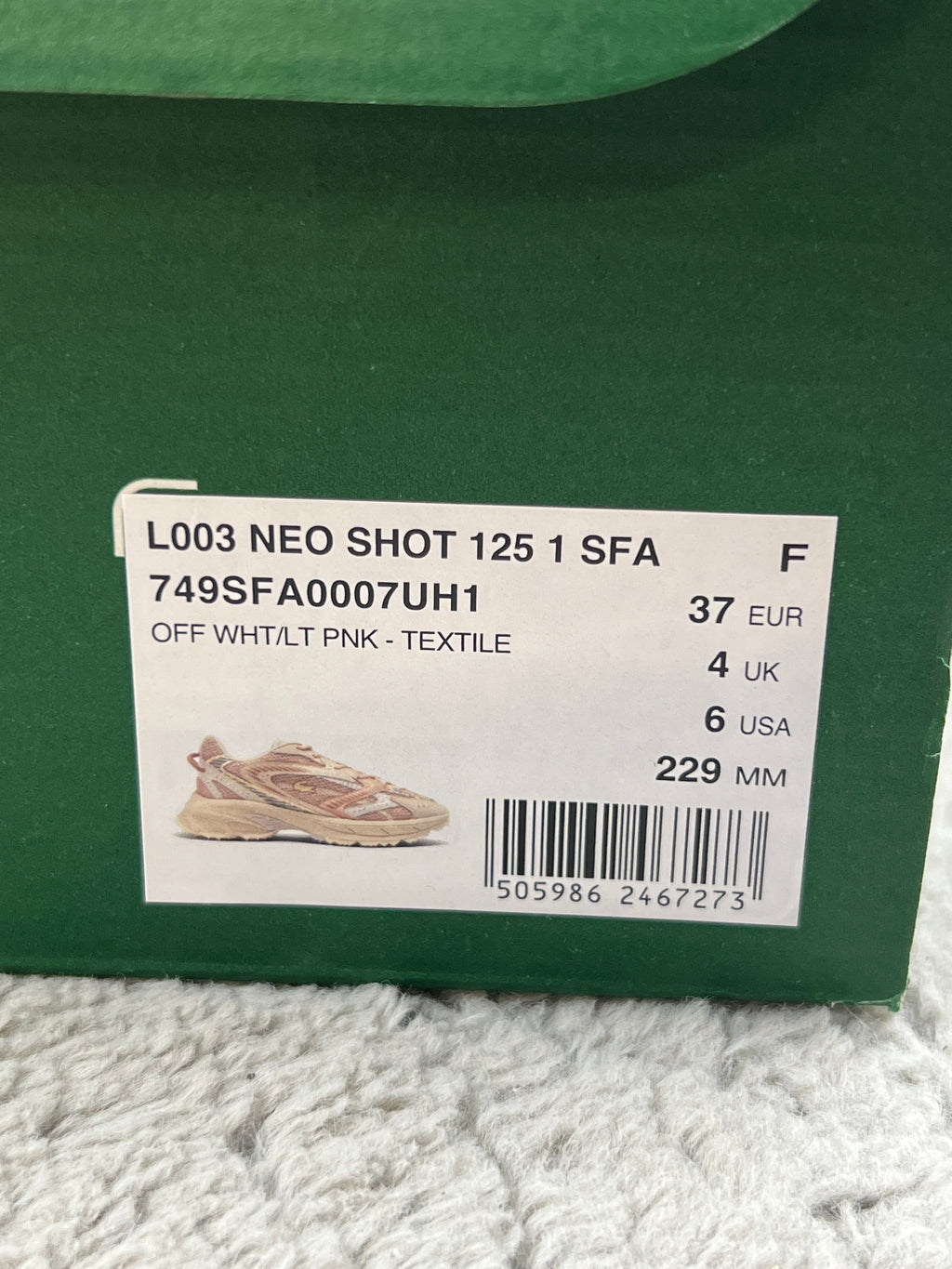 LACOSTE l003 NEO SHOT 125