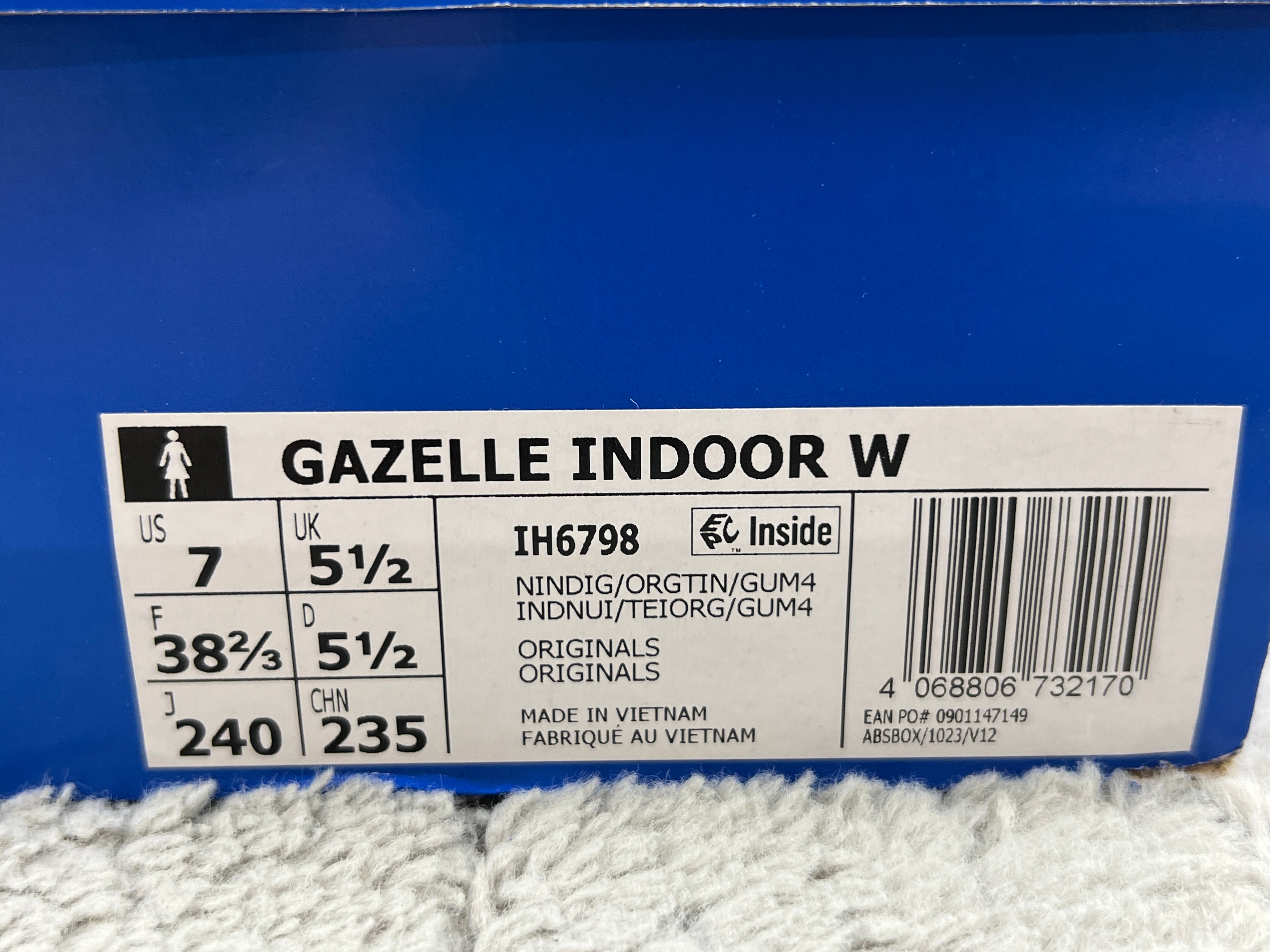 ADIDAS GAZELLE INDOOR
