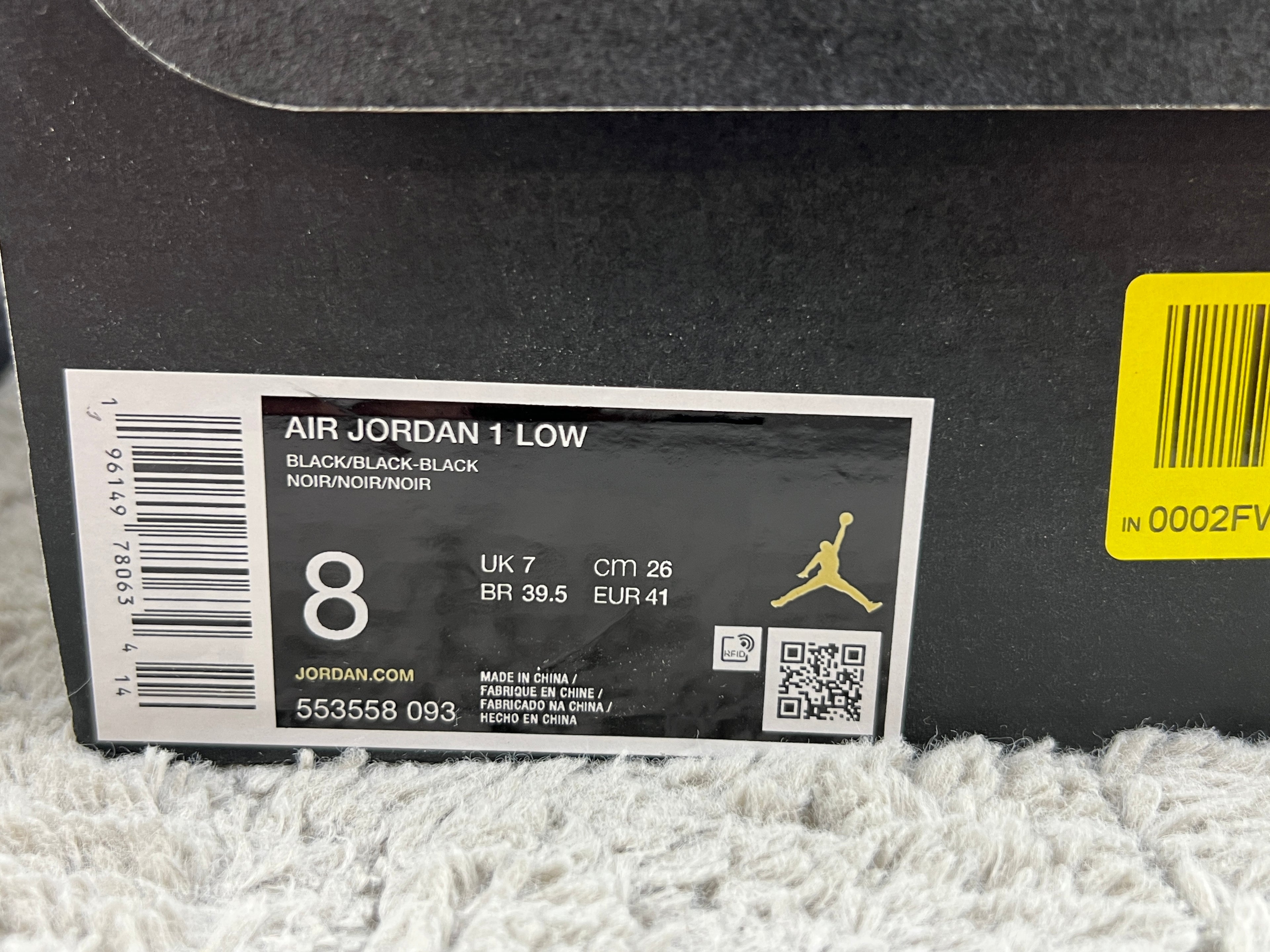 NIKE AIR JORDAN 1 LOW
