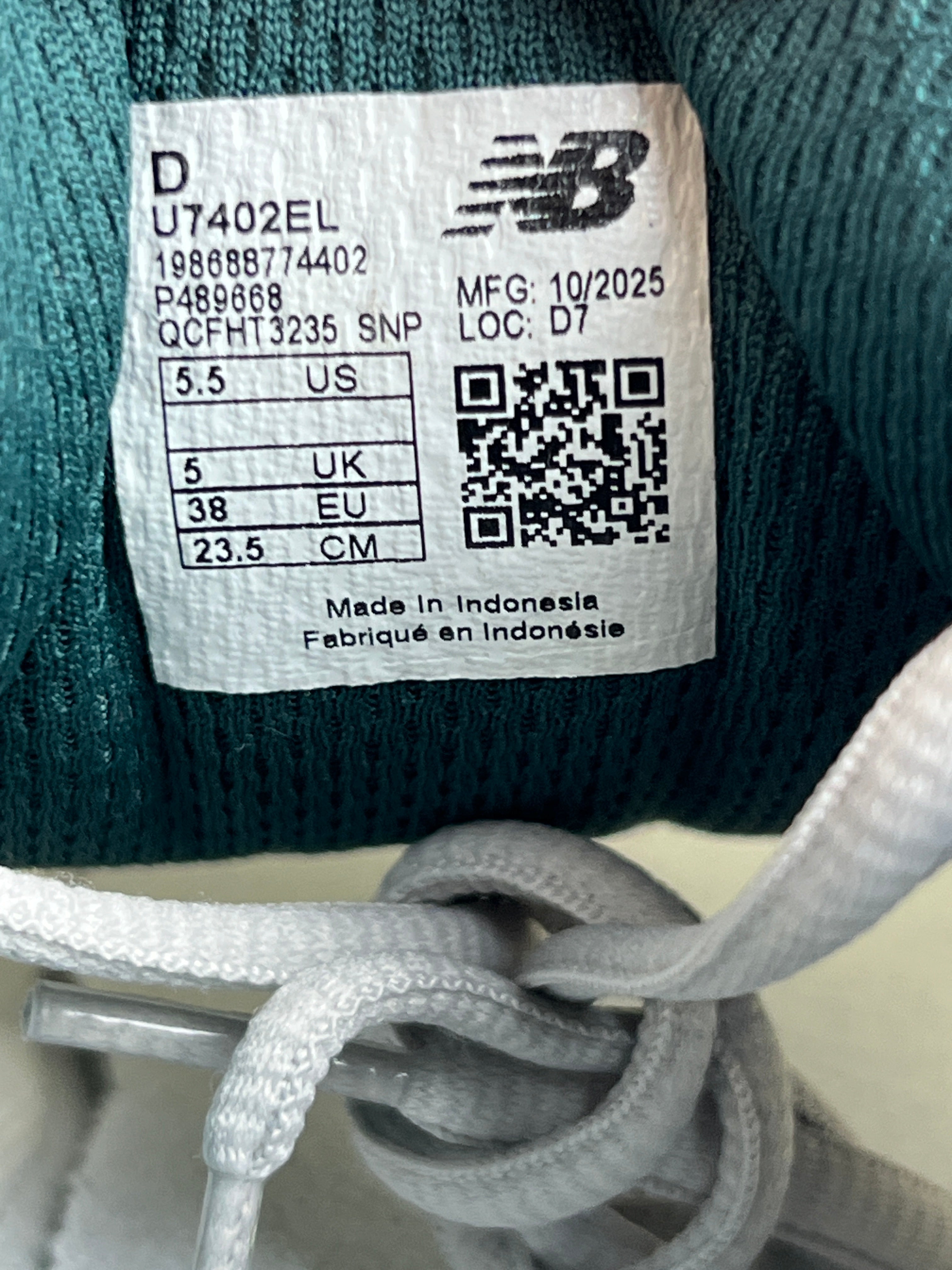 NEW BALANCE U7402EL