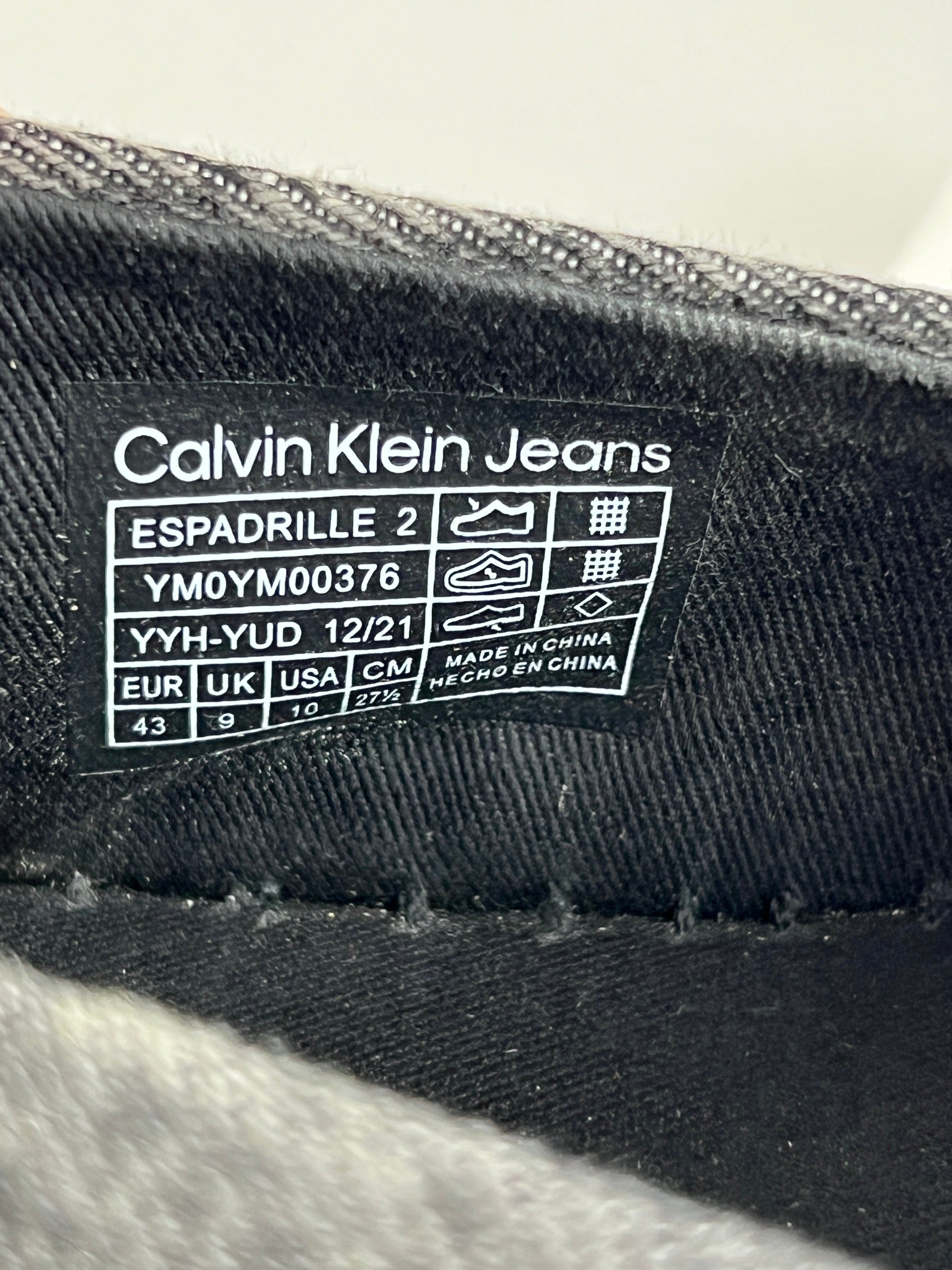 CALVIN KLEIN ESPADRILLE