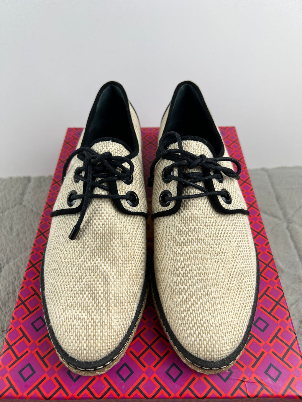 TORY BURCH FAWN OXFORD ESPADRILLE