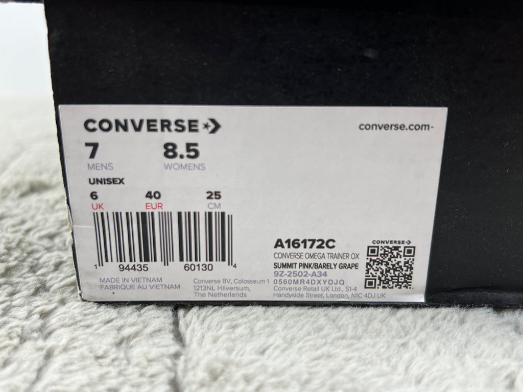 CONVERSE OMEGA TRAINER OX